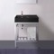 Small Modern Console Sink Vanity, 24